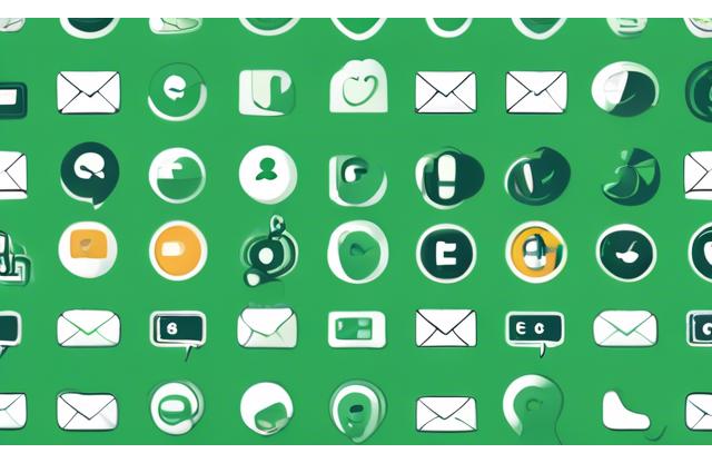 Illustration: Kontakt und Unterstützung Icons