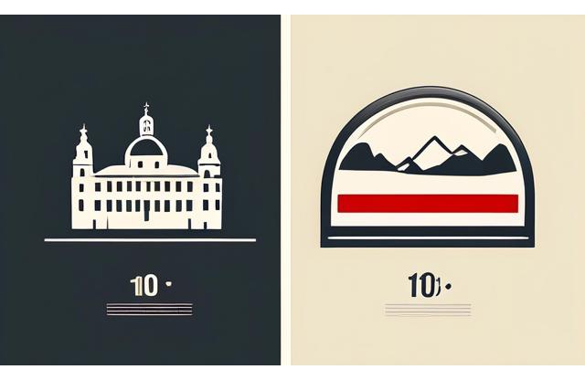 Illustration: Verschiedene Vignettentypen 10 Tage, 2 Monate, Jahr